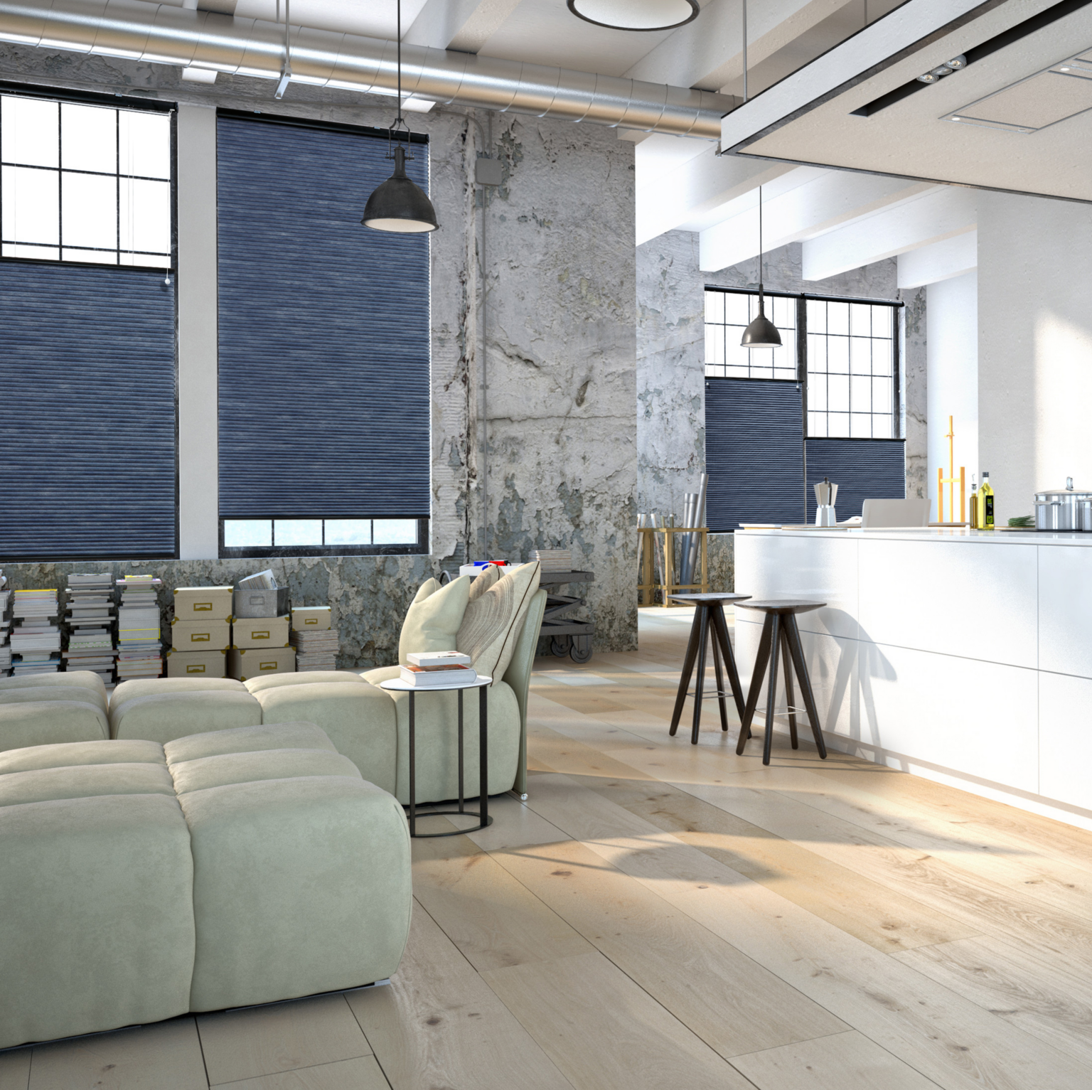 Home Plisse Honingraat